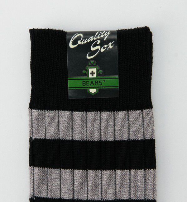 BEAMS PLUS「Rib Stripe Socks」|ソックス|