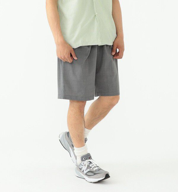 BEAMS「BEAMS PLUS / 2 Pleats Shorts Wool Tropical」|その他|