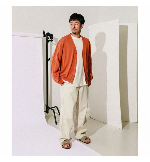 BEAMS「リラックス ソリッド カーディガン」|ニット・セーター|