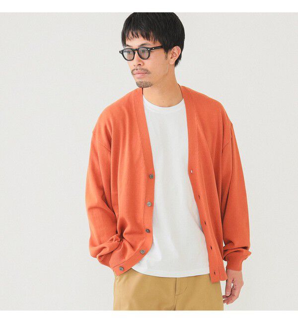 BEAMS「リラックス ソリッド カーディガン」|ニット・セーター|