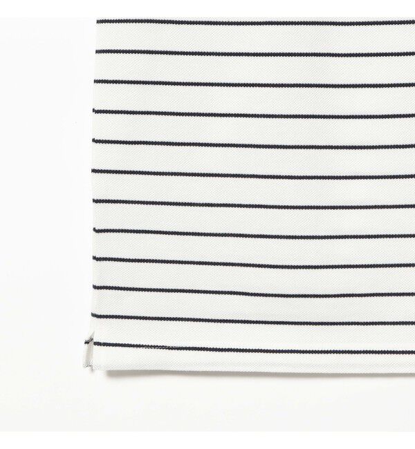 BEAMS「【別注】FRED PERRY / RELAXED STRIPE PIQUE T-SHIRT」|Tシャツ・カットソー|