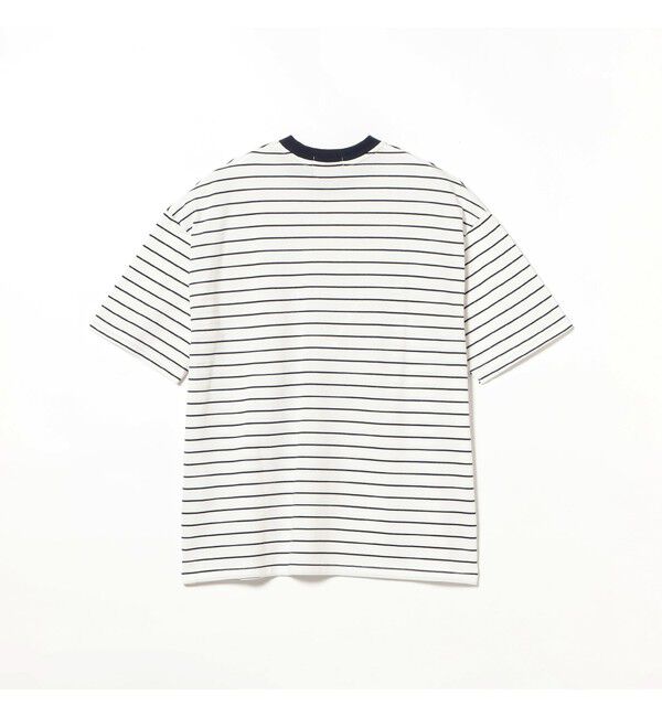 BEAMS「【別注】FRED PERRY / RELAXED STRIPE PIQUE T-SHIRT」|Tシャツ・カットソー|