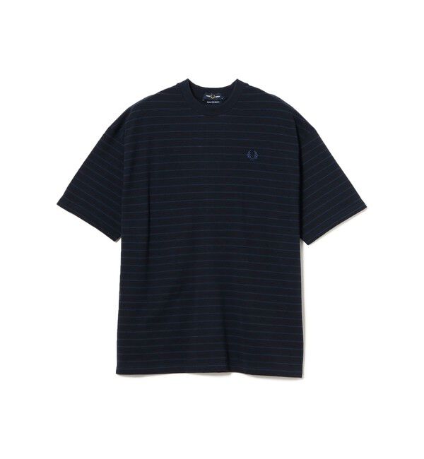 BEAMS「【別注】FRED PERRY / RELAXED STRIPE PIQUE T-SHIRT」|Tシャツ・カットソー|