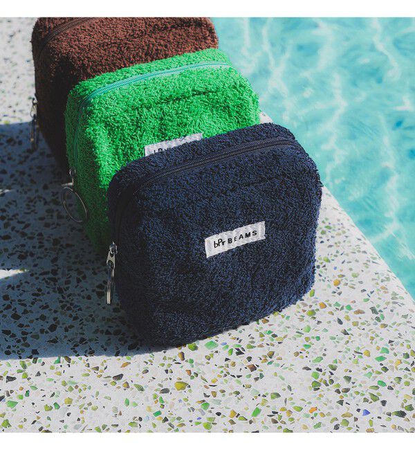 BEAMS「パイル ポーチ S」|ポーチ|