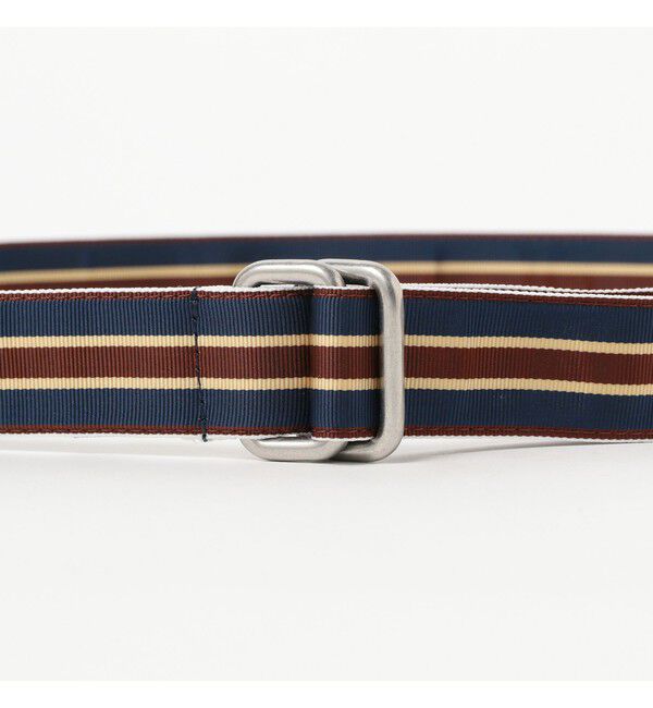BEAMS PLUS「Grosgrain Tape Double Ring Belt」|ベルト|