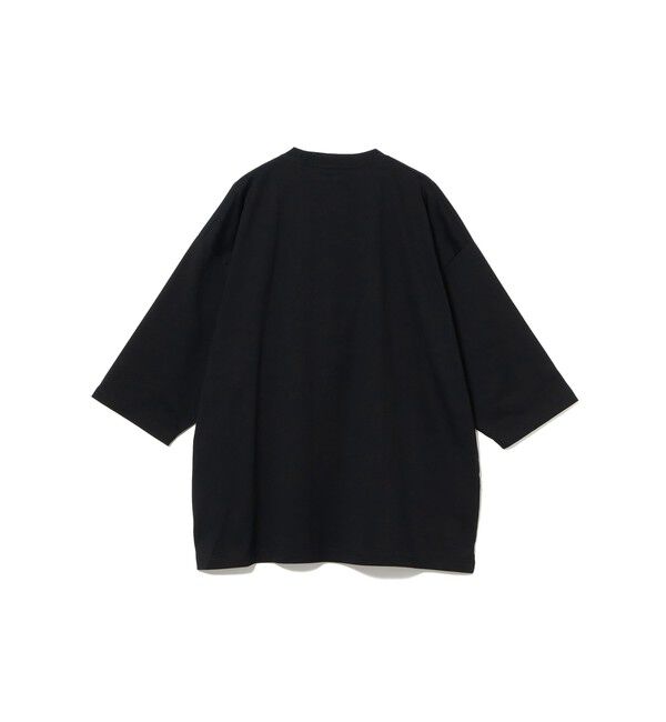 BEAMS「シルケット 8分袖 クルーネック Tシャツ」|Tシャツ・カットソー|