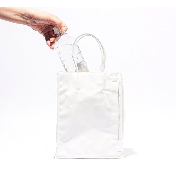 BEAMS「ROOTOTE / RO.A5.TOFU-2B スクエア バッグ」|ポーチ|WHITE