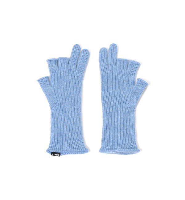 BEAMS「カシミア フィンガーレス グローブ」|手袋|