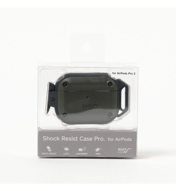 BEAMS「ROOT CO. / GRAVITY Shock Resist Case Pro. for AirPodsPro (第3世代) 専用ケース」|モバイルケース|