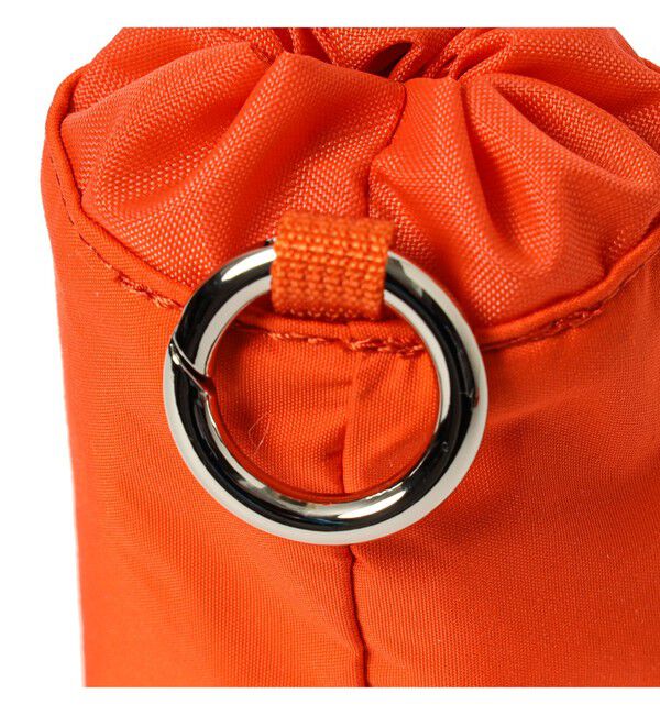 BEAMS「【別注】STANDARD SUPPLY / ドローストリングチャームポーチ "BEAMS ORANGE"」|ポーチ|