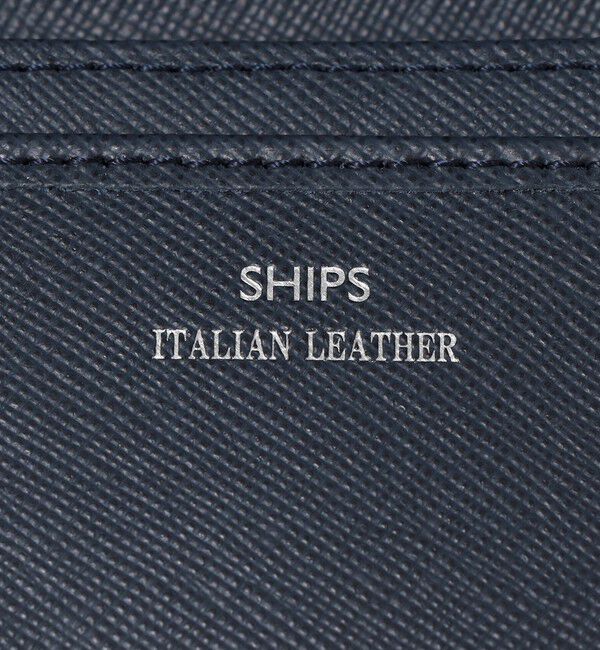 SHIPS「SHIPS:【SAFFIANO LEATHER】イタリアンレザー  カードケース （名刺入れ）」|名刺入れ・カードケース|