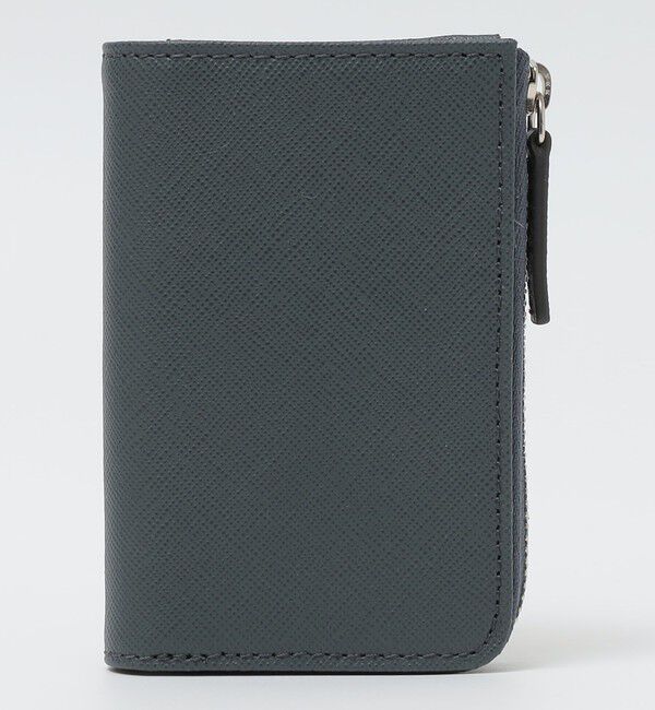 SHIPS「SHIPS:【SAFFIANO LEATHER】 イタリアンレザー キーケース」|キーケース|ダークグレー