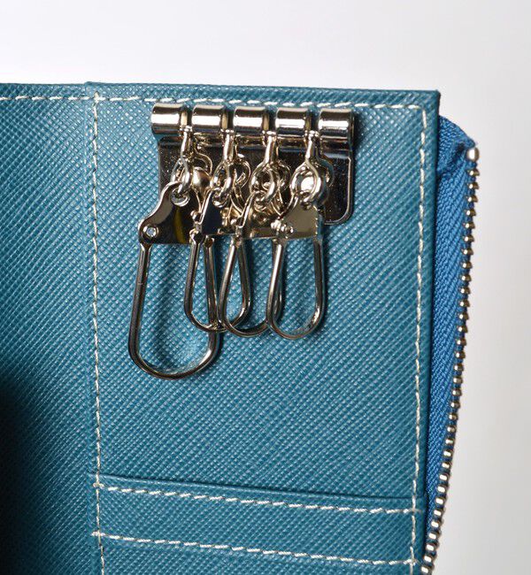 SHIPS「SHIPS:【SAFFIANO LEATHER】 イタリアンレザー キーケース」|キーケース|