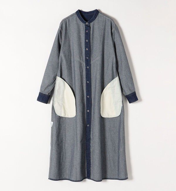 SHIPS any「SHIPS any:〈洗濯機可能〉デニム ブザム シャツ ワンピース［SHIPS any DENIM］」|ワンピース|