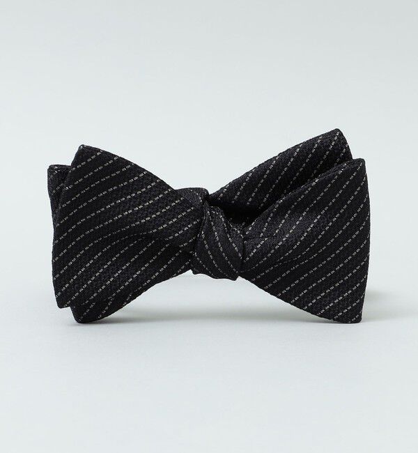 SHIPS「Puccini: フォーマル ピンストライプ 蝶ネクタイ」|ネクタイ・蝶ネクタイ|