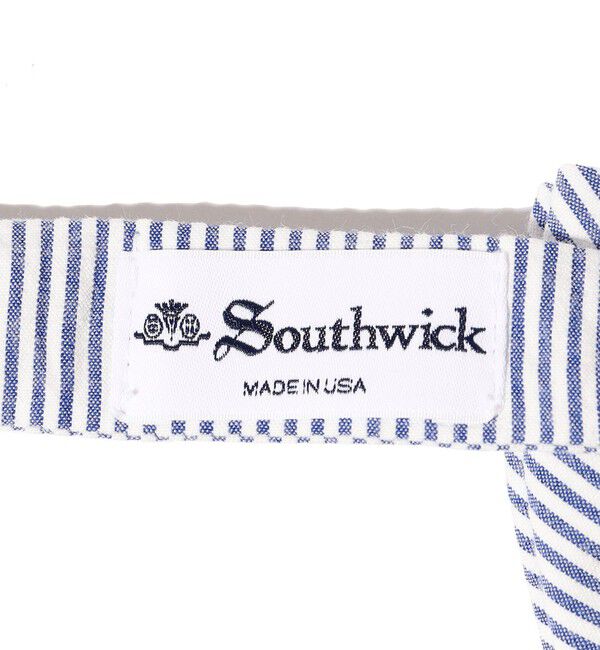 SHIPS「Southwick: コットン シアサッカー ボウタイ」|ネクタイ・蝶ネクタイ|