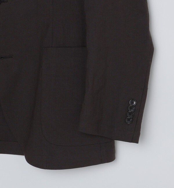 SHIPS「SHIPS:〈セットアップ対応/手洗い可能〉 イージー リネン ストレッチ ジャケット」|テーラードジャケット|