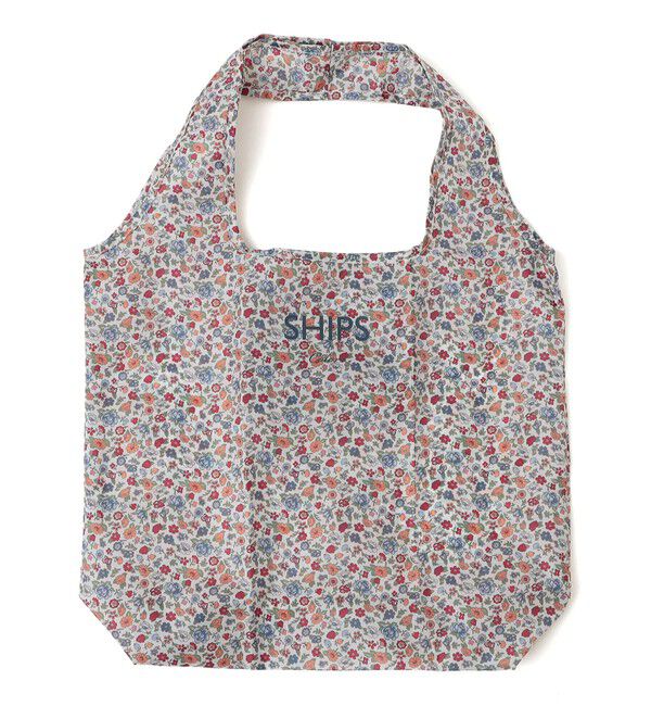 SHIPS Colors 「SHIPS Colors:〈手洗い可能〉リサイクル エコバッグ (M)」|エコバッグ|ホワイト