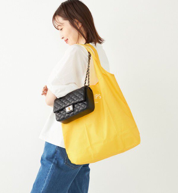 SHIPS Colors 「SHIPS Colors:〈手洗い可能〉リサイクル エコバッグ (M)」|エコバッグ|