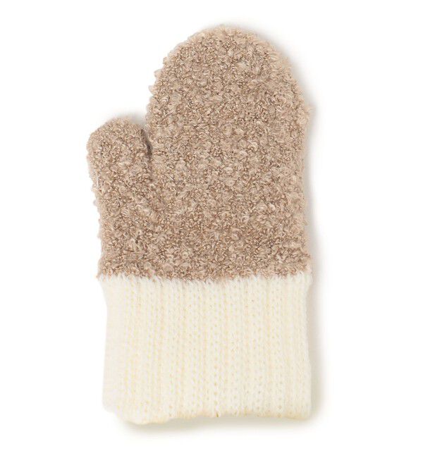 SHIPS KIDS「SHIPS KIDS:ベビー ふわもこ ミトン 手袋」|手袋|