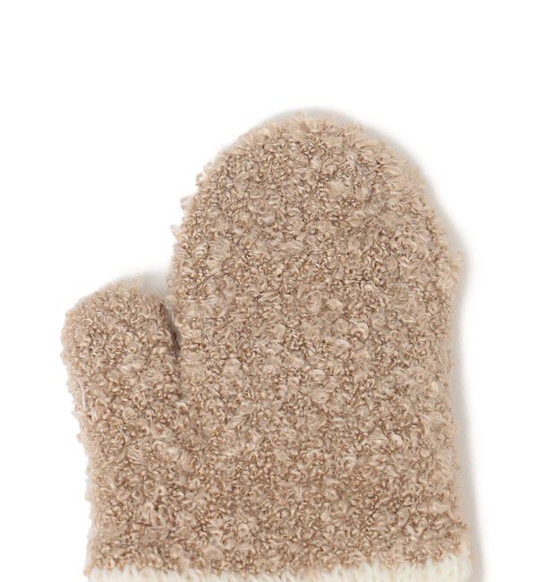 SHIPS KIDS「SHIPS KIDS:ベビー ふわもこ ミトン 手袋」|手袋|