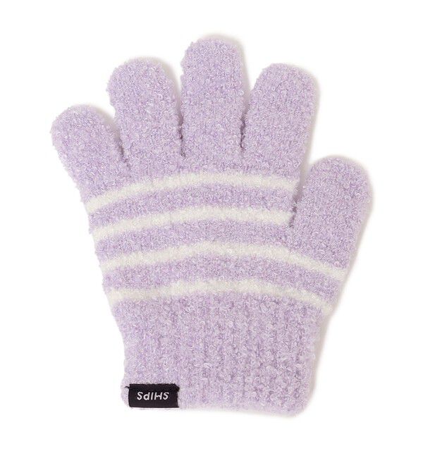 SHIPS KIDS「SHIPS KIDS:マシュマロ ボーダー グローブ」|手袋|