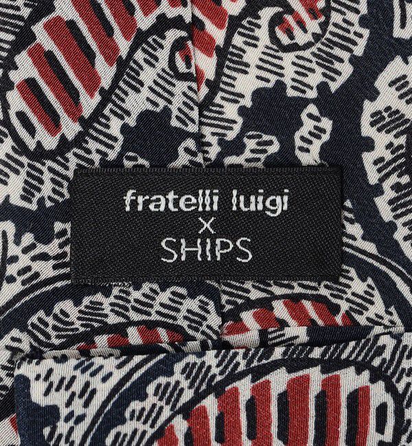 SHIPS「Fratelli Luigi: ペイズリー プリント ネクタイ」|ネクタイ・蝶ネクタイ|