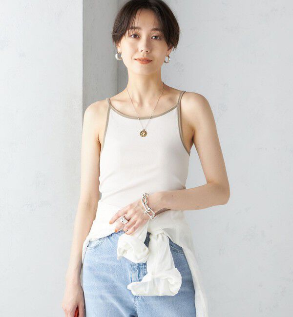 SHIPS for women「〈手洗い可能〉カップ付き キャミソール ◇」|インナー|