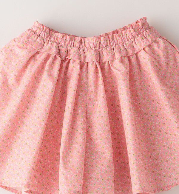 SHIPS Colors 「SHIPS Colors:〈洗濯機可能〉フラワー プリント ガウチョ パンツ(80~130cm)」|キュロット|