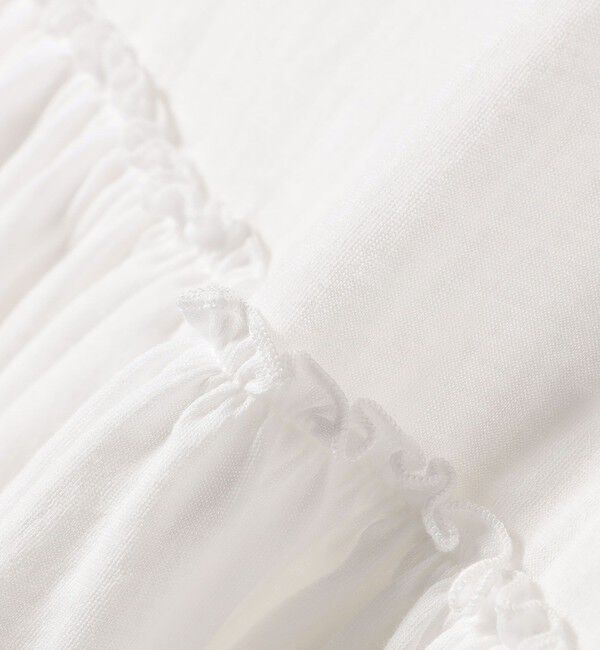 SHIPS for women「〈接触冷感〉コットン ナイロン ペプラム プルオーバー」|Tシャツ・カットソー|