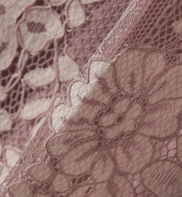 SHIPS for women「kaene:バックリボンレースワンピース 2（セレモニー対応可）」|ワンピース|