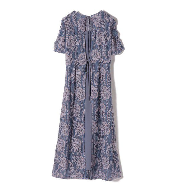 SHIPS for women「kaene:バックリボンレースワンピース 2（セレモニー対応可）」|ワンピース|