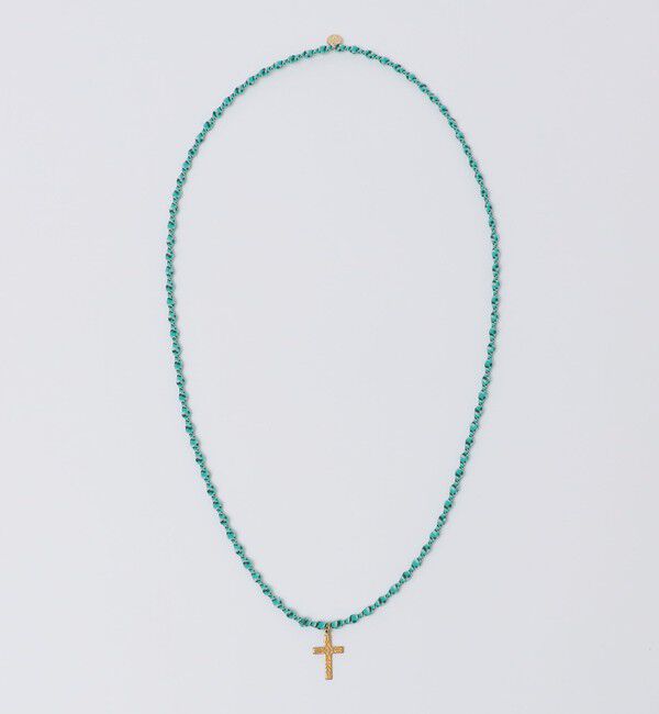 SHIPS「【WEB限定/SHIPS別注】OJO DE MEX: フェイクストーン ネックレス」|ネックレス|