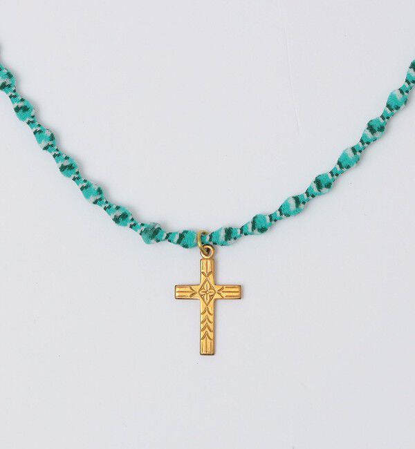 SHIPS「【WEB限定/SHIPS別注】OJO DE MEX: フェイクストーン ネックレス」|ネックレス|