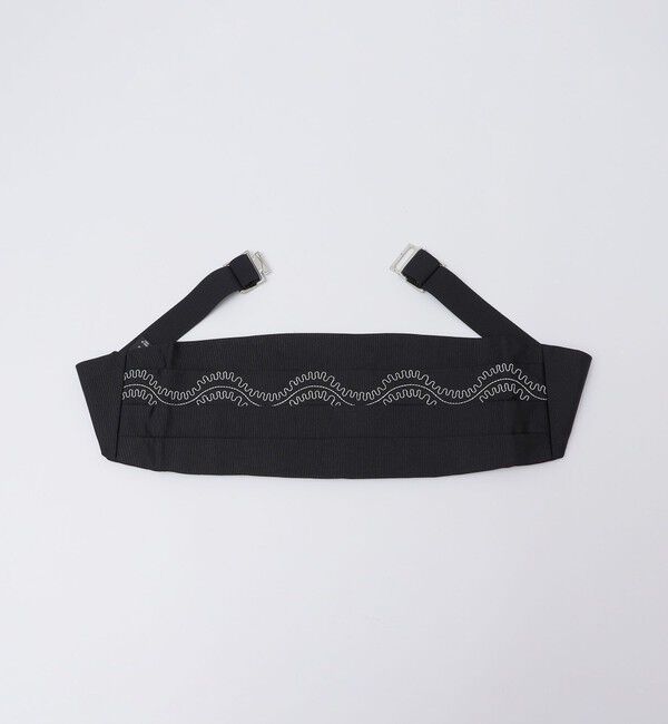 SHIPS「BLECK: シルク エンブロイダリー カマーバンド」|その他|