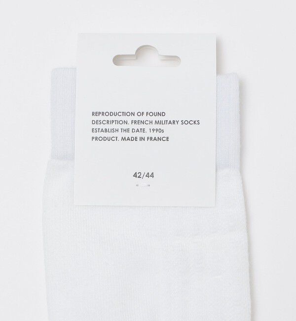 SHIPS「REPRODUCTION OF FOUND :FRENCH MILITARY SOCKS」|ソックス|