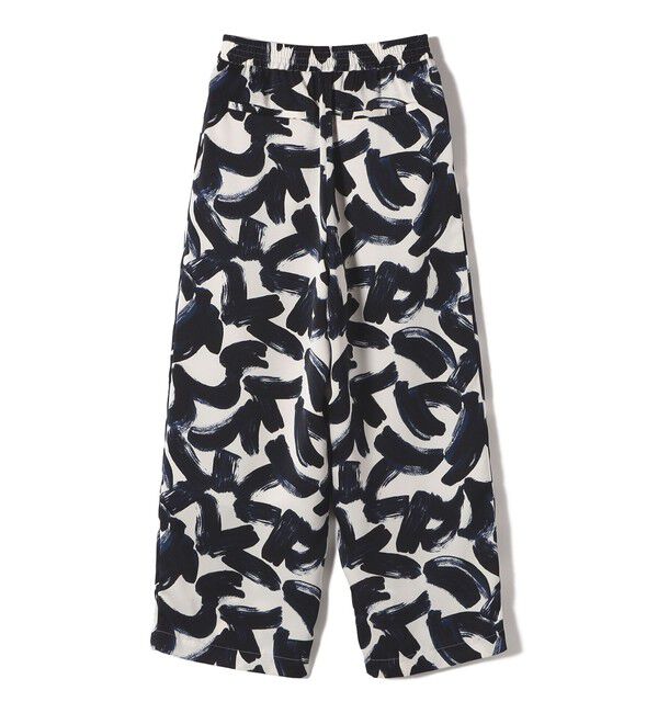 SHIPS for women「〈手洗い可能〉サテン プリント ドロスト パンツ」|その他|