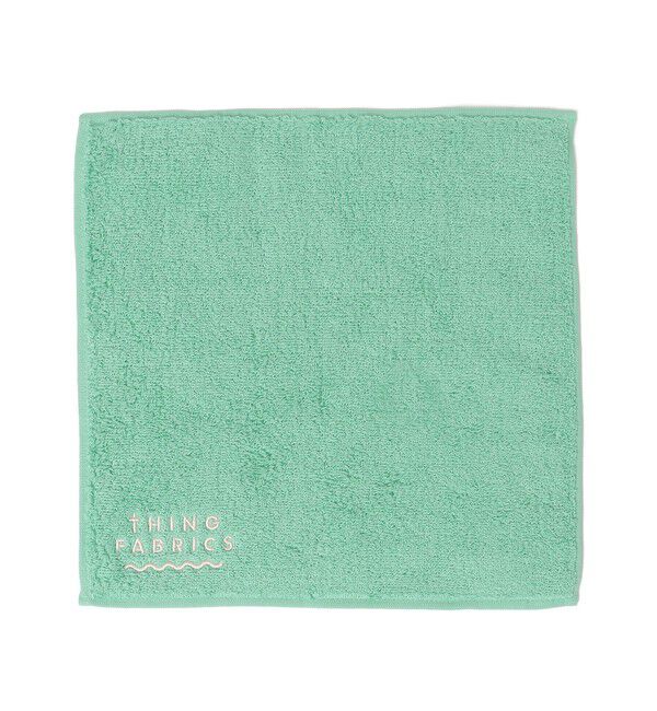 SHIPS Days「THING FABRICS: TIP TOP 365 Hand Towel」|ハンカチ|ライトグリーン