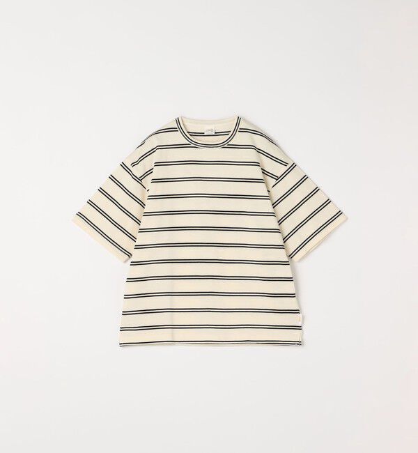 SHIPS any「【SHIPS any別注】sports wear: レトロ カラー ボーダー Tシャツ◇」|Tシャツ・カットソー|