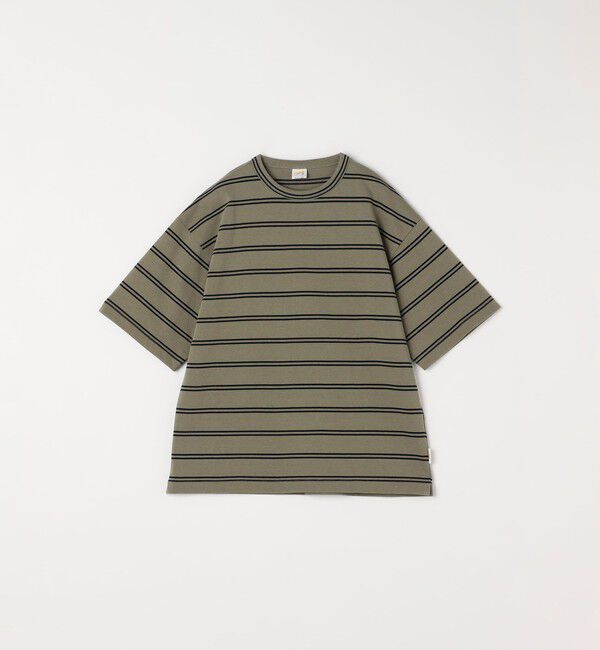 SHIPS any「【SHIPS any別注】sports wear: レトロ カラー ボーダー Tシャツ◇」|Tシャツ・カットソー|