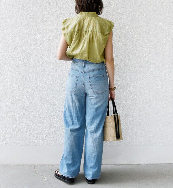 SHIPS for women「〈手洗い可能〉ラミー 4 ギャザー スリーブ ブラウス」|シャツ・ブラウス|