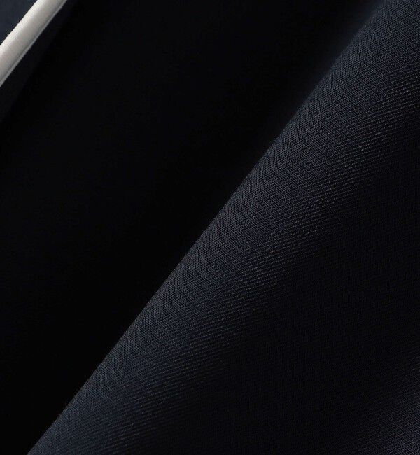 SHIPS for women「〈手洗い可能〉パイピング キーネック 半袖 ブラウス」|シャツ・ブラウス|