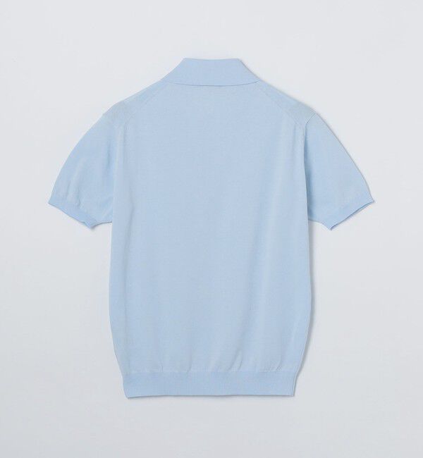 SHIPS「SHIPS: ICE COTTON ショートスリーブ ニットポロ」|ポロシャツ|