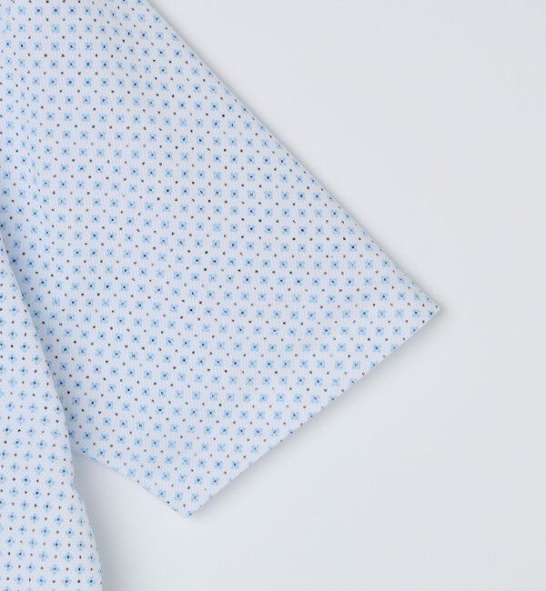 SHIPS Colors 「SHIPS Colors:〈吸水速乾〉カノコ プリント ワイドカラー ポロシャツ」|ポロシャツ|