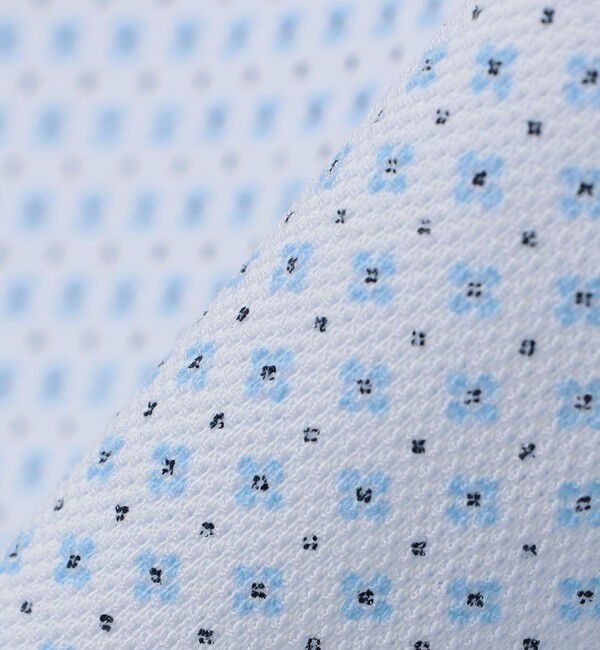 SHIPS Colors 「SHIPS Colors:〈吸水速乾〉カノコ プリント ワイドカラー ポロシャツ」|ポロシャツ|