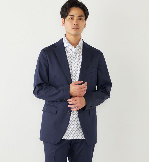 SHIPS Colors 「SHIPS Colors:〈吸水速乾〉カノコ プリント ワイドカラー ポロシャツ」|ポロシャツ|