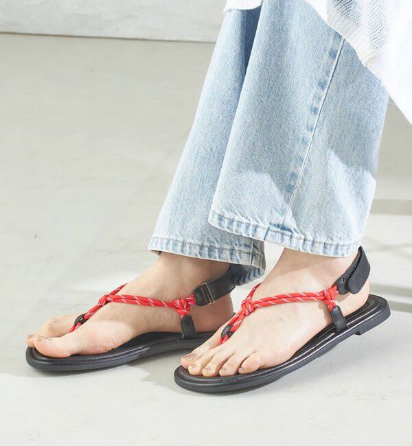 SHIPS for women「REMME:コード フリップ フロップ サンダル」|サンダル|
