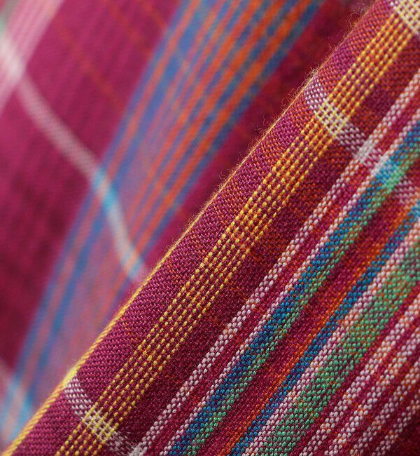 SHIPS Colors 「SHIPS Colors:〈手洗い可能〉マドラスチェック ギャザー スカート◇」|スカート|