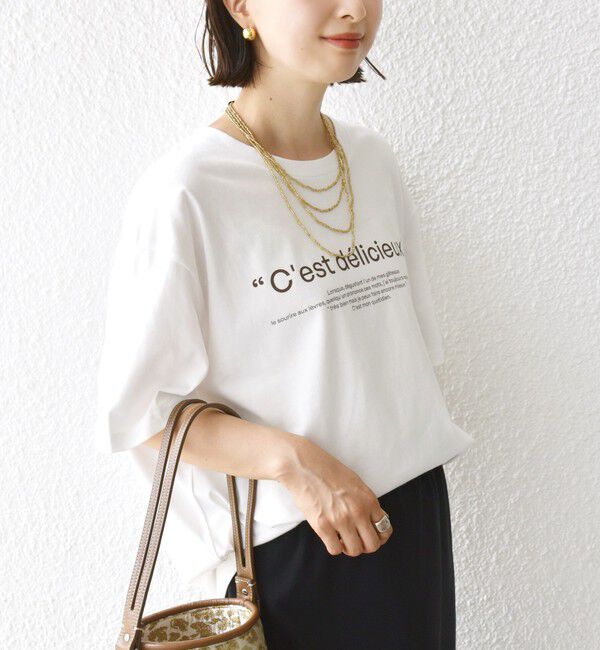 SHIPS for women「サダハルアオキ コラボ TEE」|Tシャツ・カットソー|