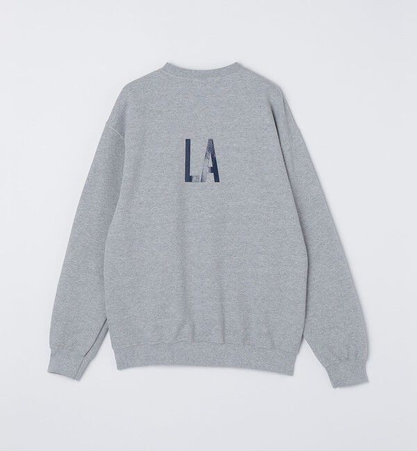 SHIPS「【SHIPS別注】THE DAY ON THE BEACH: プリント クルーネック トレーナー」|スウェット・ジャージ|